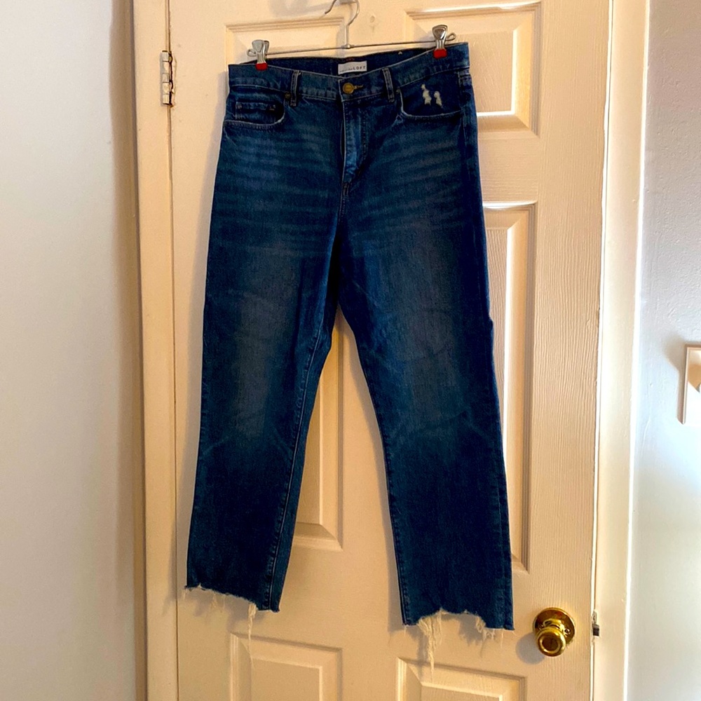 Loft blue jeans -